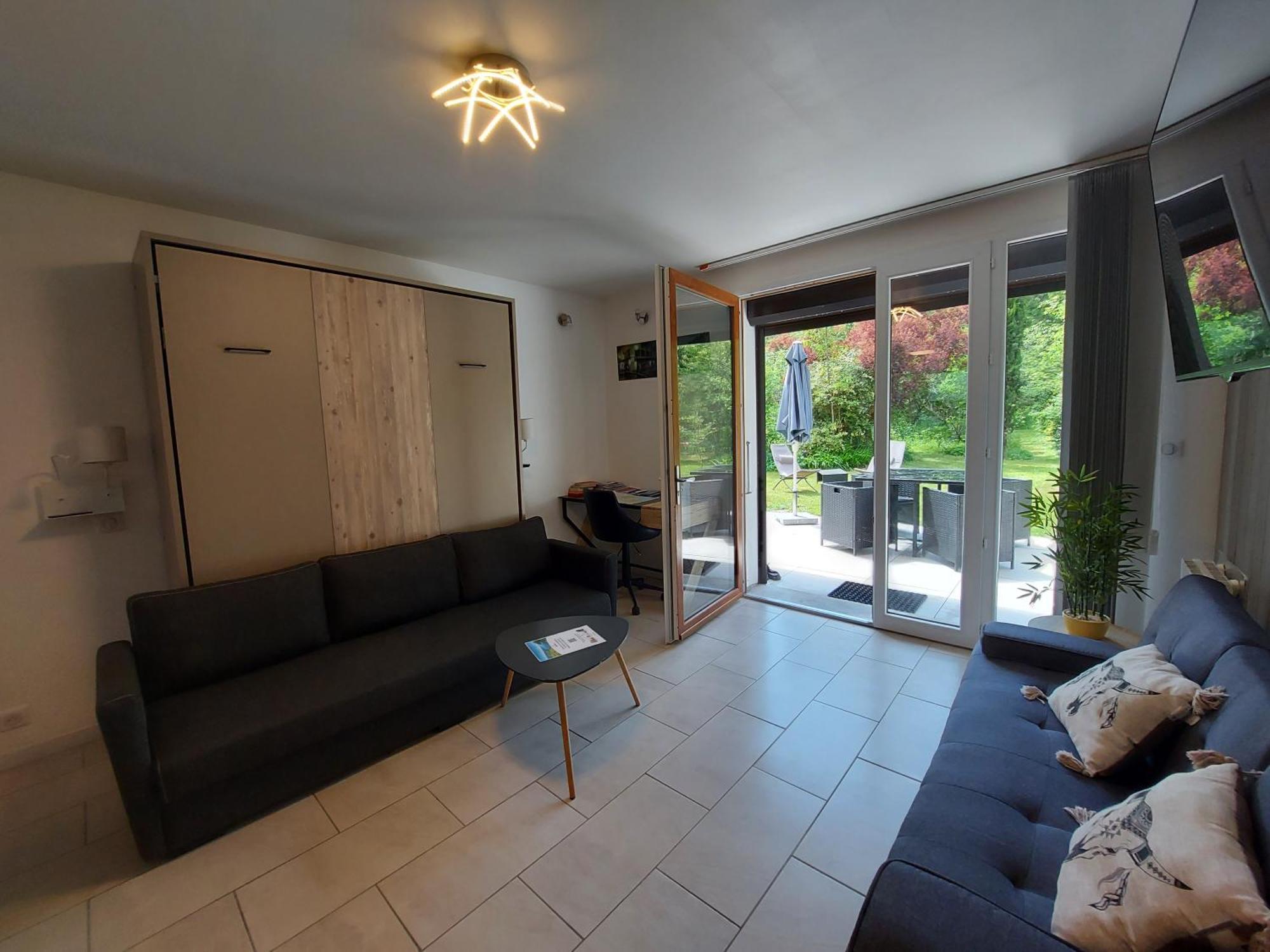 Rare, Cosy Studio Terrasse Au Coeur De St-Jorioz 생조리오즈 외부 사진